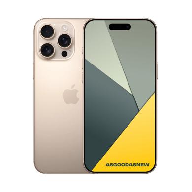 Apple iPhone 16 Pro Max 256Go titane sable - neuf Comme neuf - Apple reconditionné disponible sur As Good As New